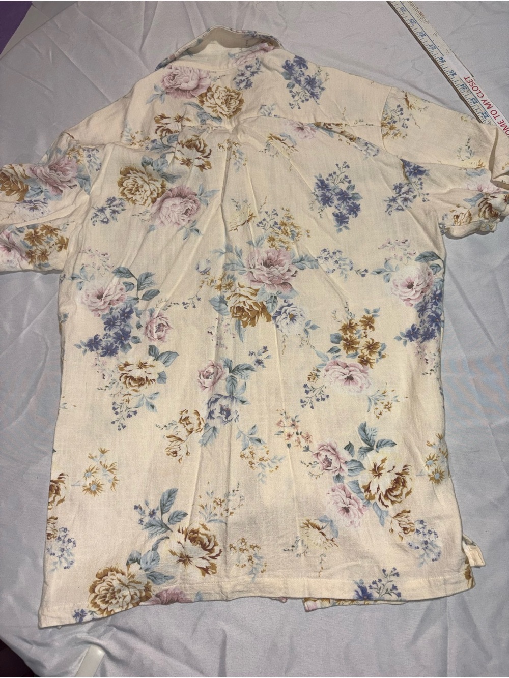 Porter & Ash linen blend short sleeve shirt - Picture 3 of 5
